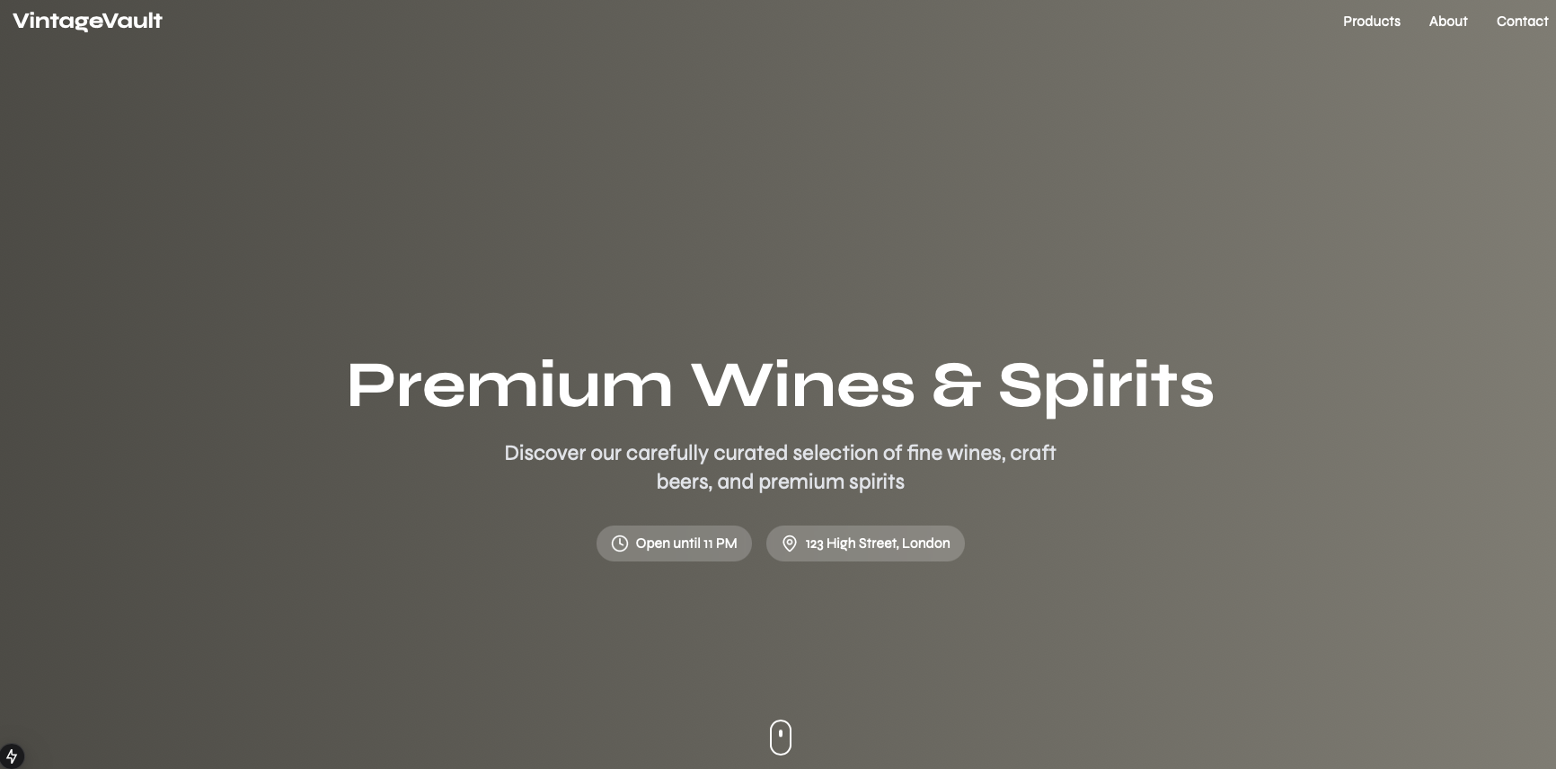 Premium Wines and Spirits