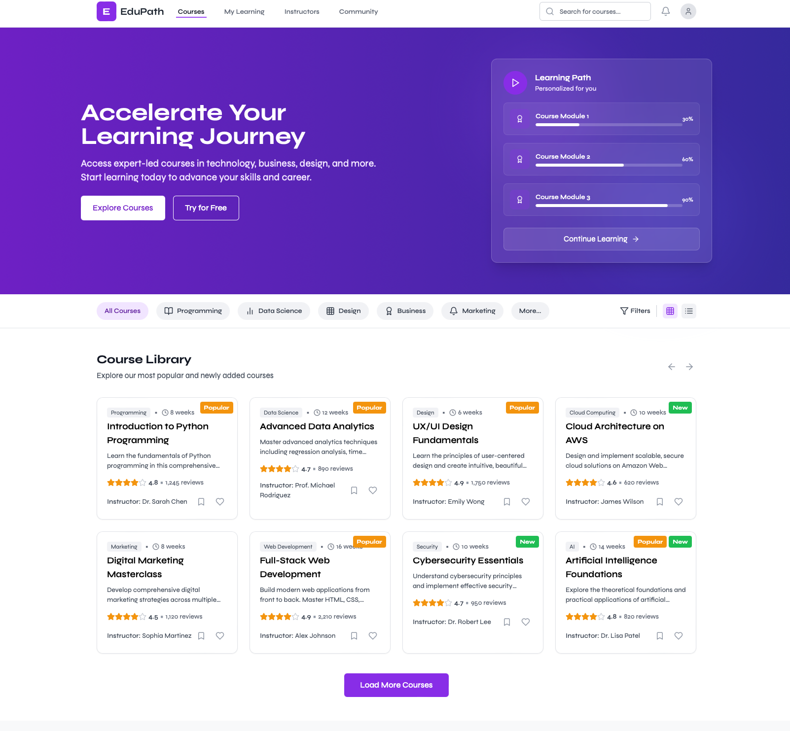 E-Learning Platform